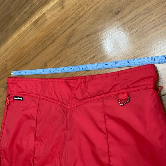Vintage Red Sport Around Insulated Ski Pants Men Size XL - Picture 7 of 15